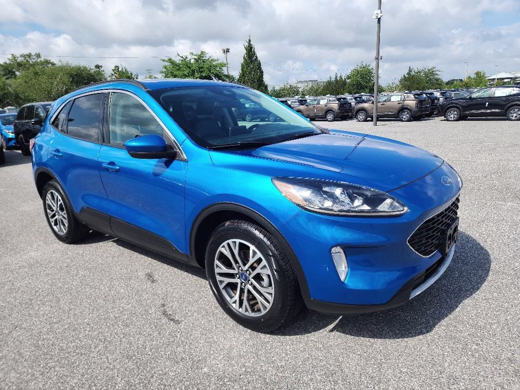 2021 Velocity Blue Metallic Ford Escape SEL AWD SUV
