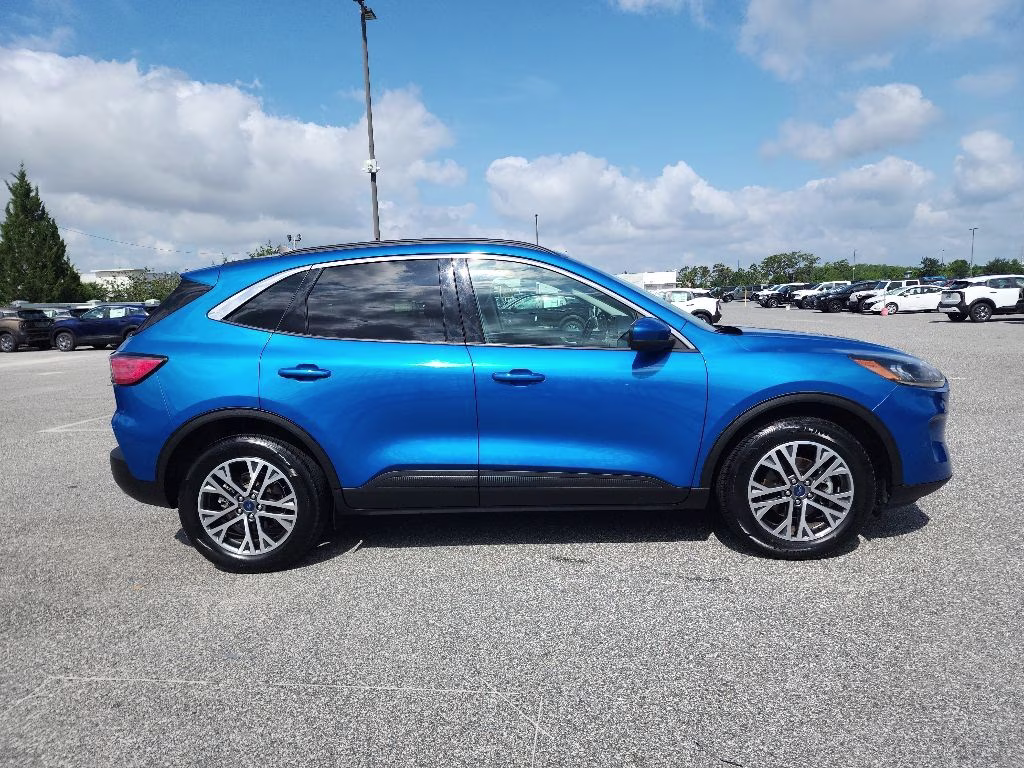 2021 Velocity Blue Metallic Ford Escape SEL AWD SUV