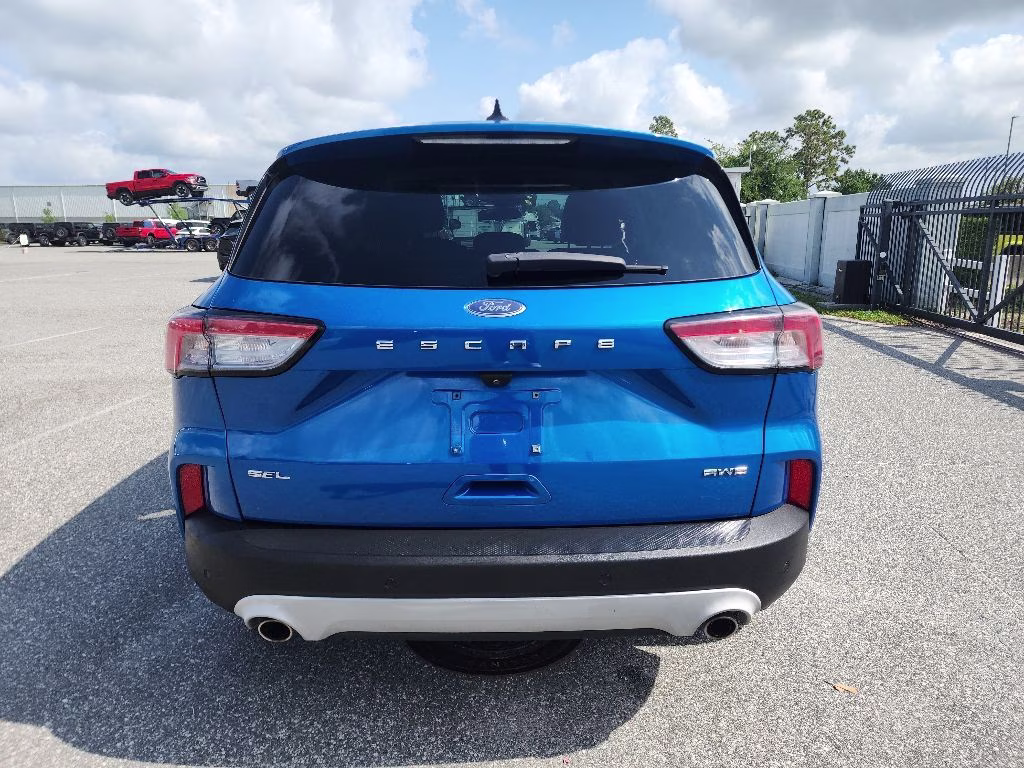 2021 Velocity Blue Metallic Ford Escape SEL AWD SUV