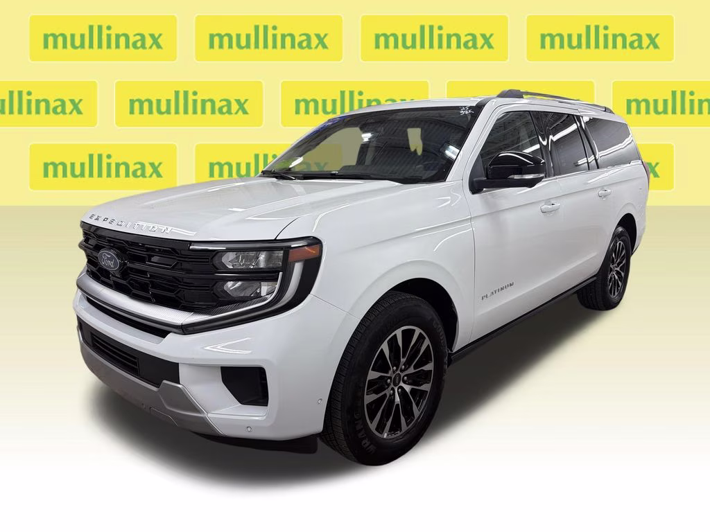 2025 Oxford White Ford Expedition Max Platinum 4X4 SUV
