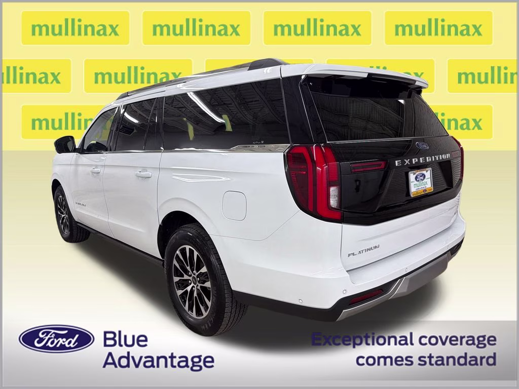 2025 Oxford White Ford Expedition Max Platinum 4X4 SUV