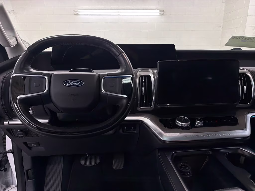 2025 Oxford White Ford Expedition Max Platinum 4X4 SUV