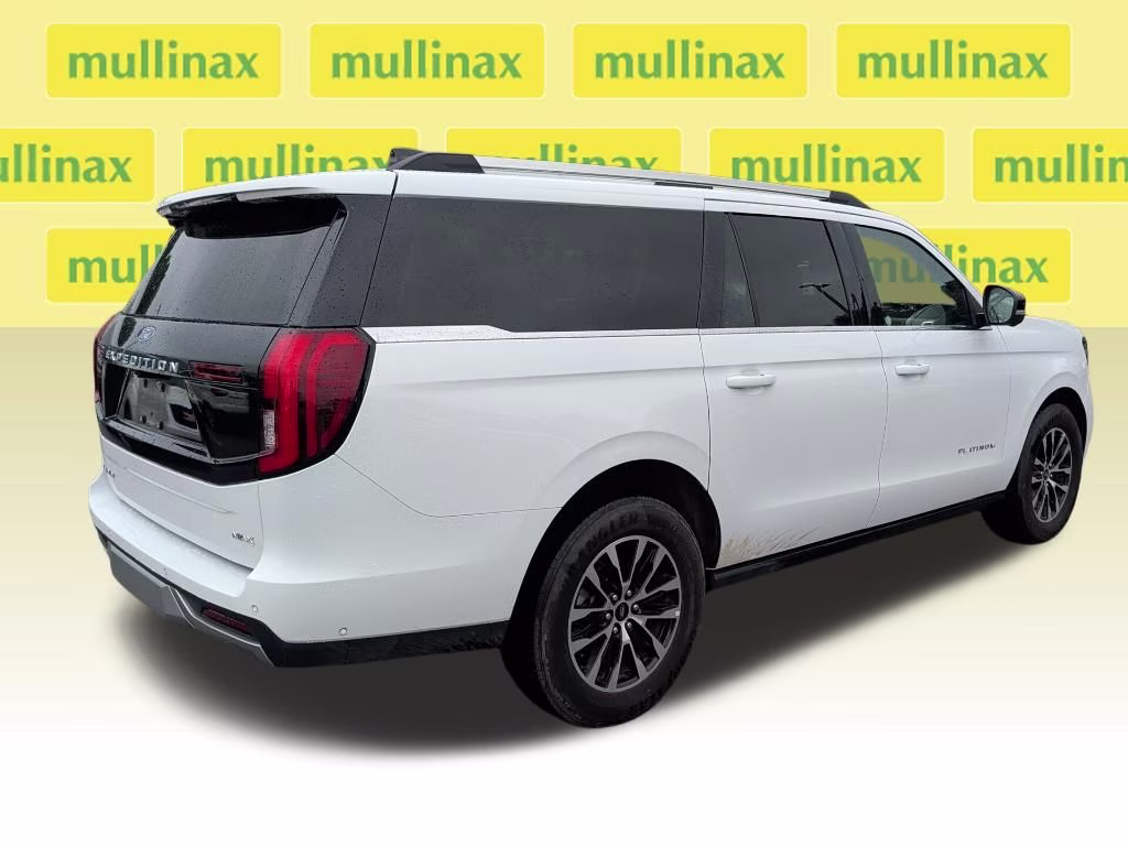 2025 Oxford White Ford Expedition Max Platinum 4X4 SUV