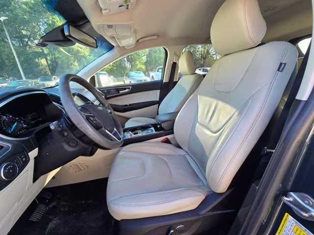 2019 Sea Green Ford Edge Titanium AWD SUV