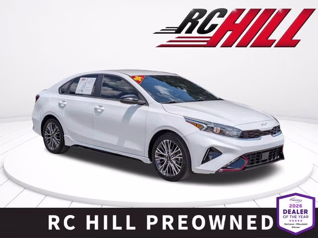 2024 Snow White Pearl Kia Forte GT-Line FWD Sedan