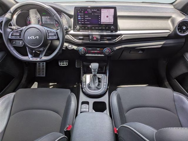 2024 Snow White Pearl Kia Forte GT-Line FWD Sedan