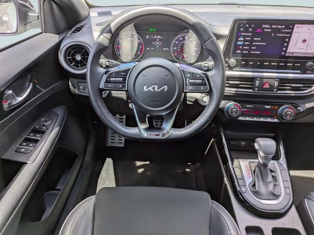 2024 Snow White Pearl Kia Forte GT-Line FWD Sedan