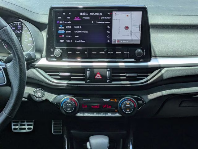 2024 Snow White Pearl Kia Forte GT-Line FWD Sedan