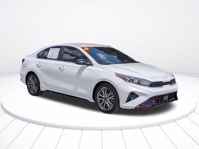 2024 Snow White Pearl Kia Forte GT-Line FWD Sedan