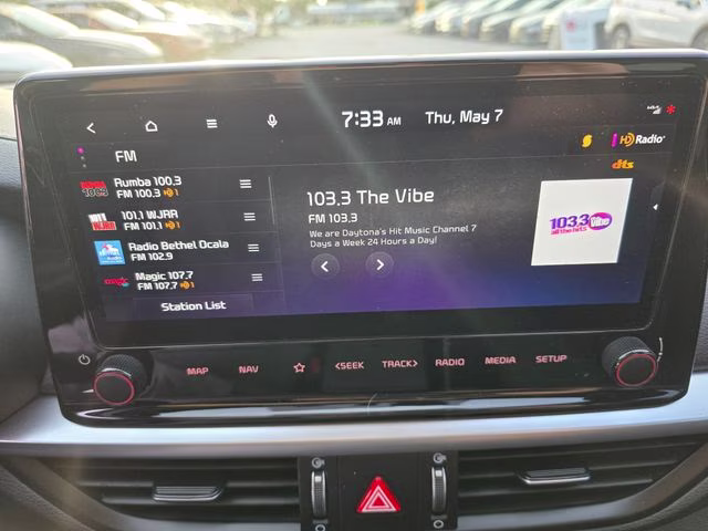 2024 Snow White Pearl Kia Forte GT-Line FWD Sedan