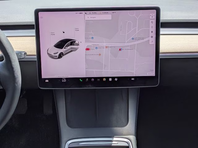 2021 White Tesla Model 3 Standard Range Plus RWD Sedan