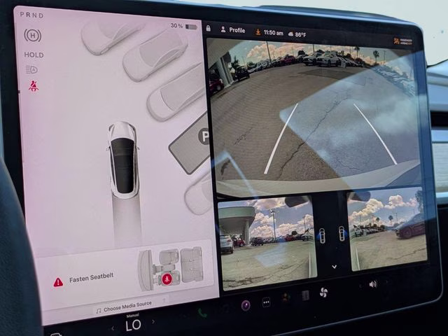 2021 White Tesla Model 3 Standard Range Plus RWD Sedan