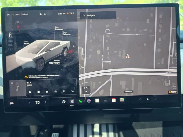 2024 Silver Tesla Cybertruck Cyberbeast AWD Truck