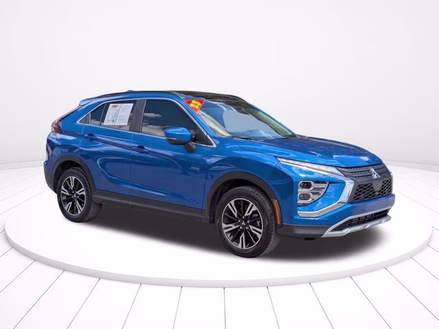 2023 Lightning Blue Mitsubishi Eclipse Cross SE 4X4 SUV