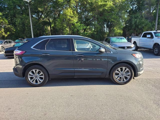 2019 Sea Green Ford Edge Titanium AWD SUV
