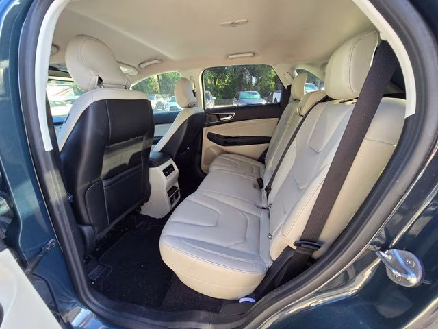 2019 Sea Green Ford Edge Titanium AWD SUV