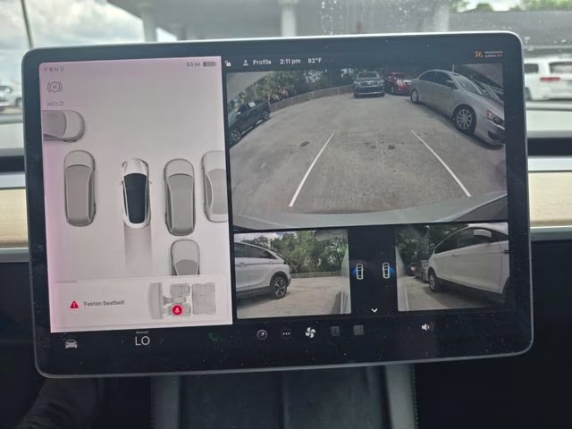 2021 White Tesla Model 3 Standard Range Plus RWD Sedan