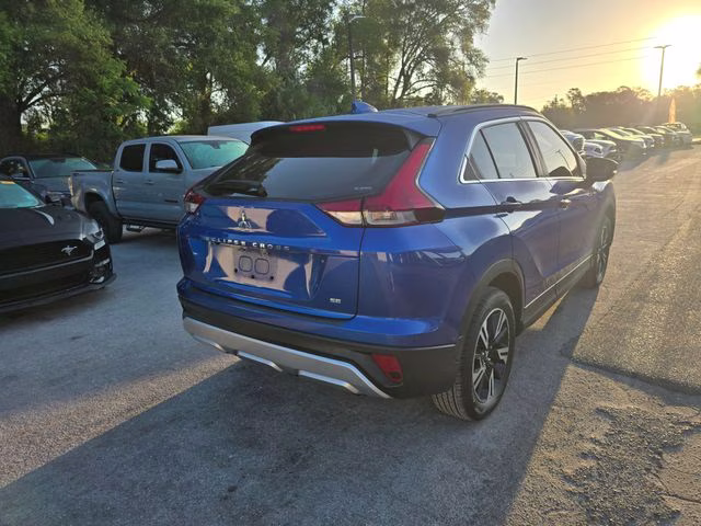 2023 Lightning Blue Mitsubishi Eclipse Cross SE 4X4 SUV
