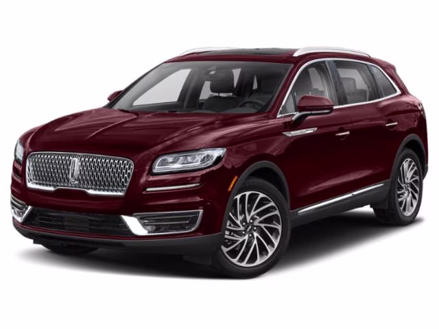 2019 Burgundy Lincoln Nautilus Reserve AWD