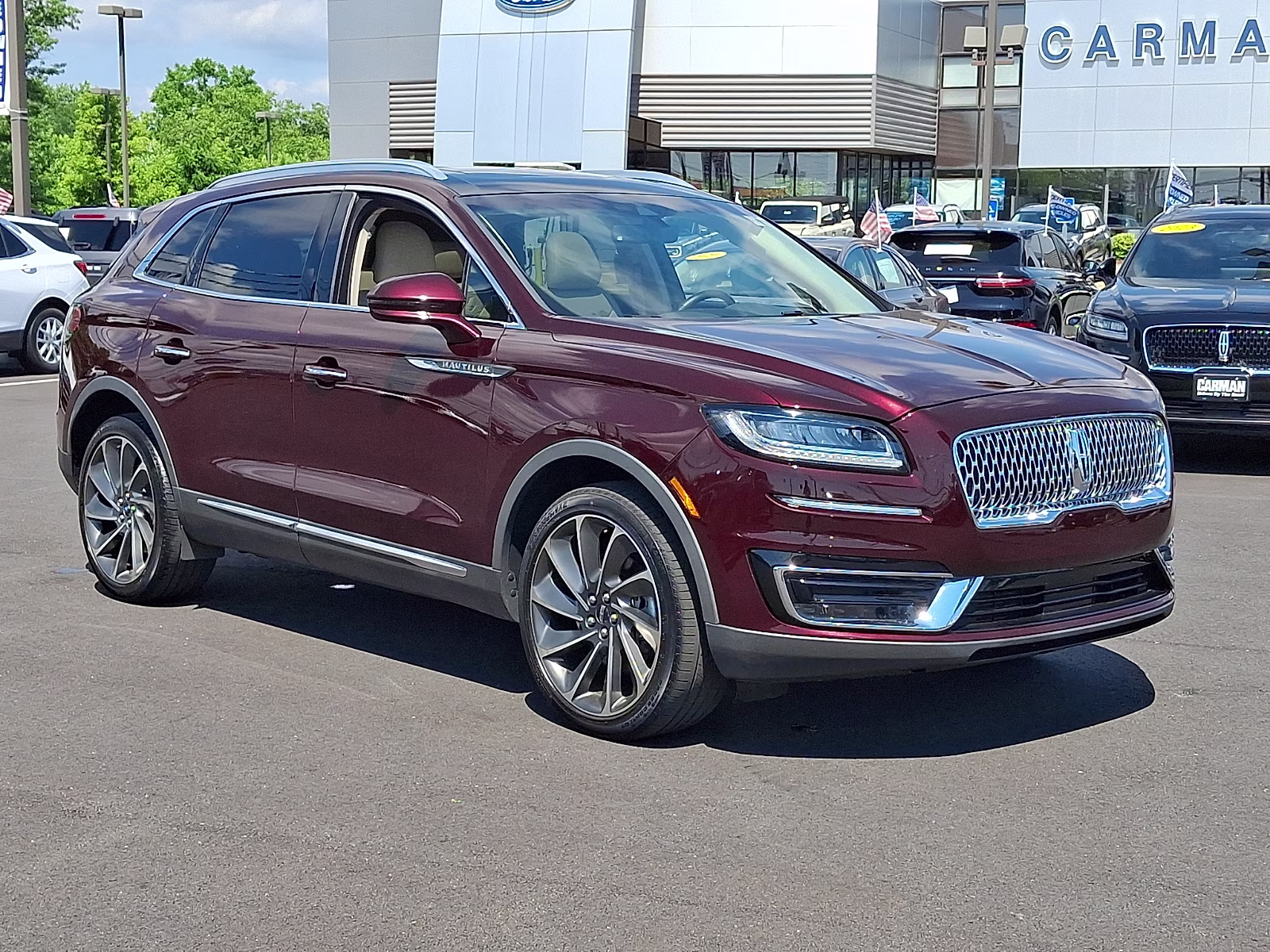 2019 Burgundy Velvet Metallic Tinted Clearcoat - R3 Lincoln Nautilus Reserve AWD