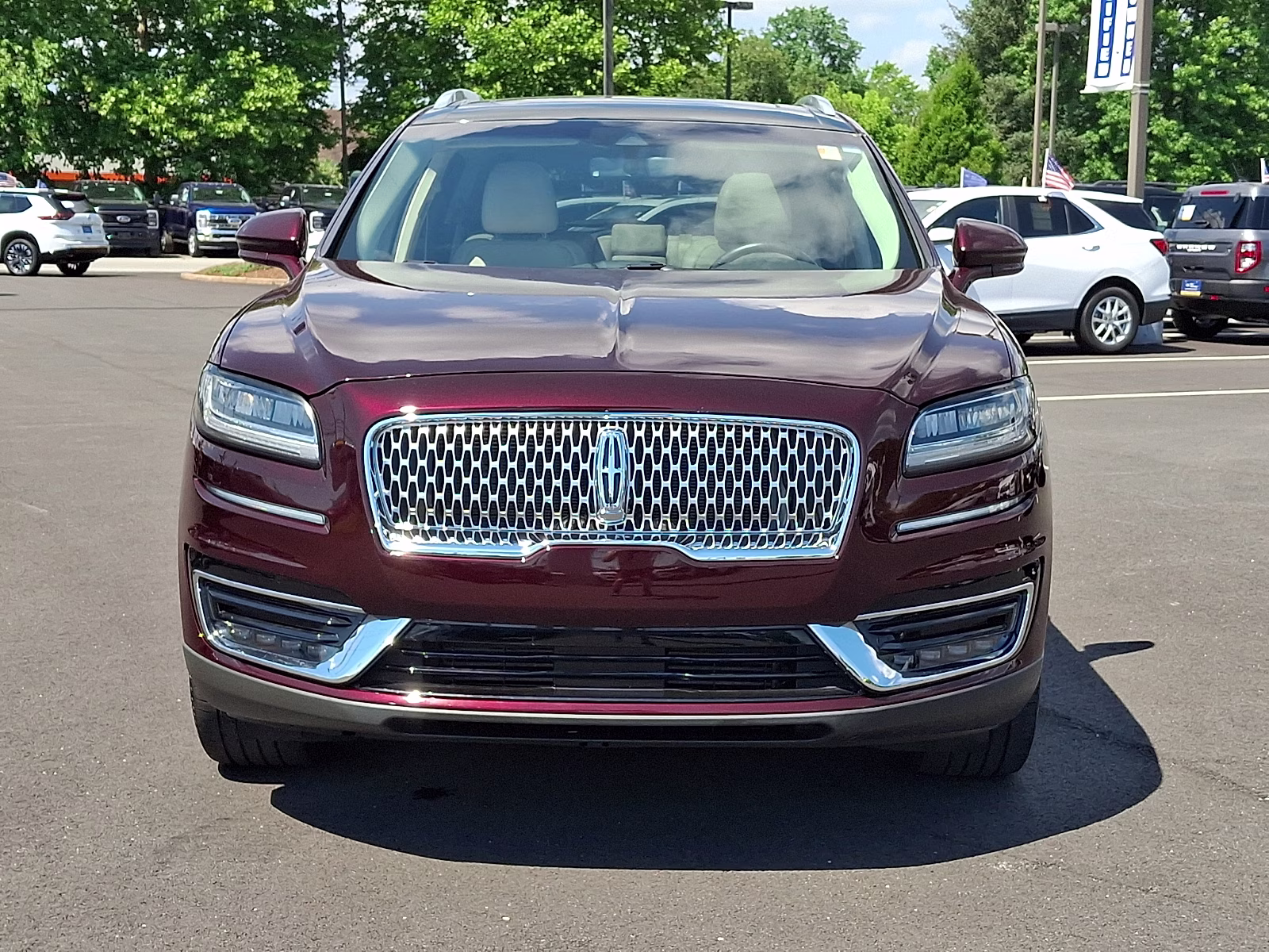 2019 Burgundy Velvet Metallic Tinted Clearcoat - R3 Lincoln Nautilus Reserve AWD