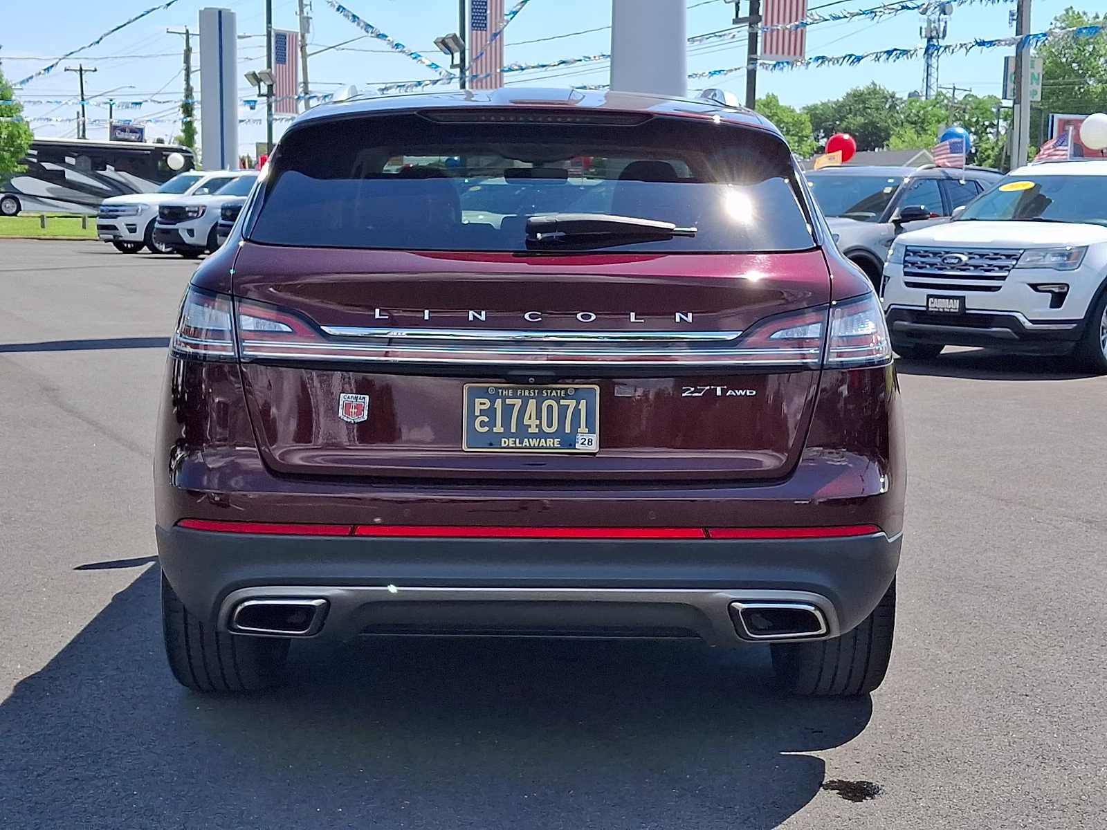 2019 Burgundy Velvet Metallic Tinted Clearcoat - R3 Lincoln Nautilus Reserve AWD