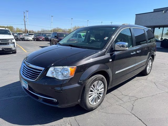 2014 Mocha Java Pearlcoat Chrysler Town & Country Touring-L FWD Van