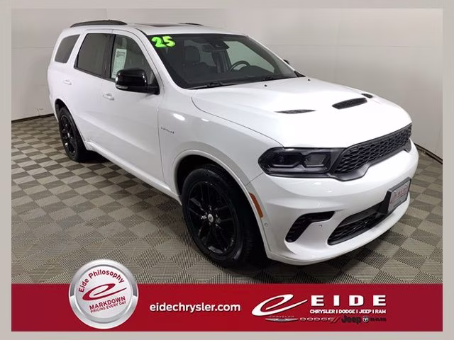 2025 White Knuckle Clearcoat Dodge Durango R/T Plus AWD SUV