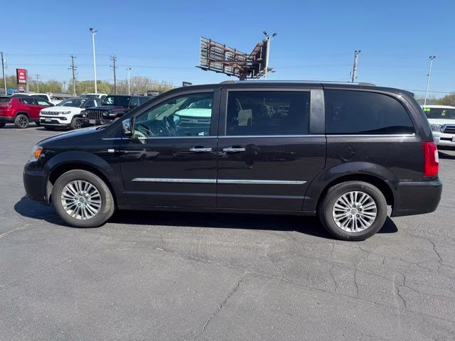 2014 Mocha Java Pearlcoat Chrysler Town & Country Touring-L FWD Van