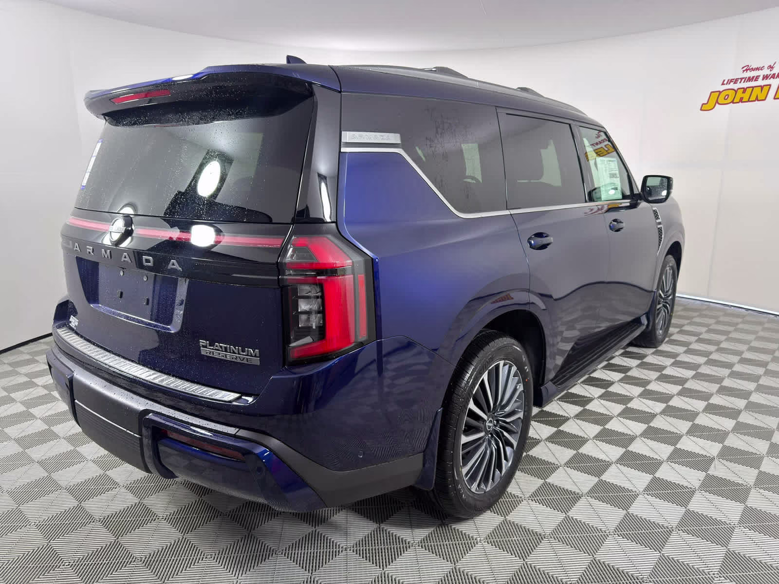 2026 Deep Ocean Blue Pearl Nissan Armada Platinum Reserve 4X4 SUV