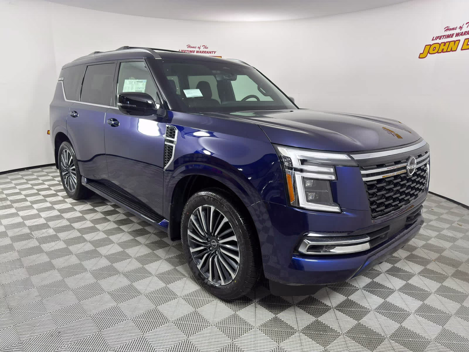2026 Deep Ocean Blue Pearl Nissan Armada Platinum Reserve 4X4 SUV