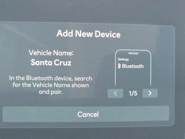 2025 Phantom Black Hyundai Santa Cruz SEL FWD Truck