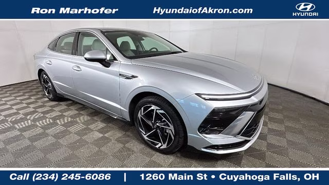 2026 Aero Silver Hyundai Sonata SEL Sport FWD Sedan