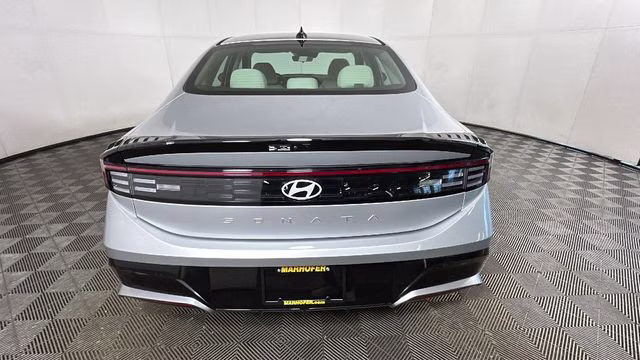 2026 Aero Silver Hyundai Sonata SEL Sport FWD Sedan