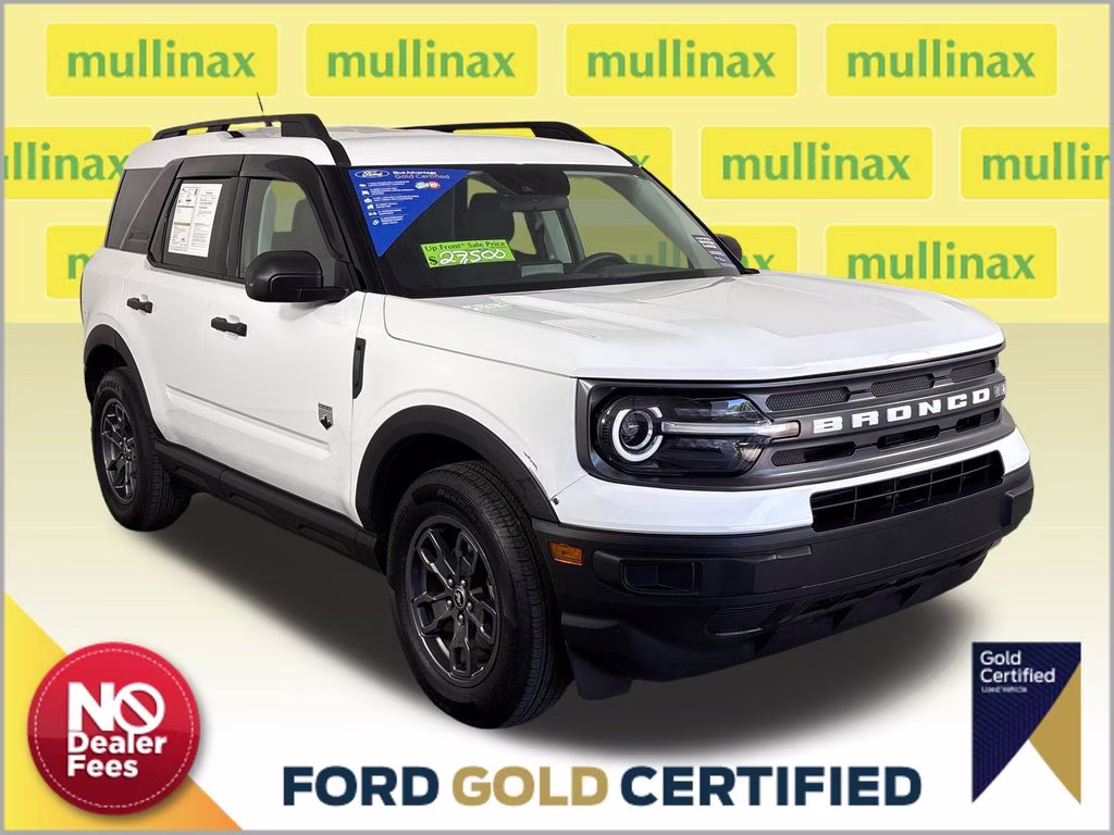 2023 Oxford White Ford Bronco Sport Big Bend 4X4 SUV
