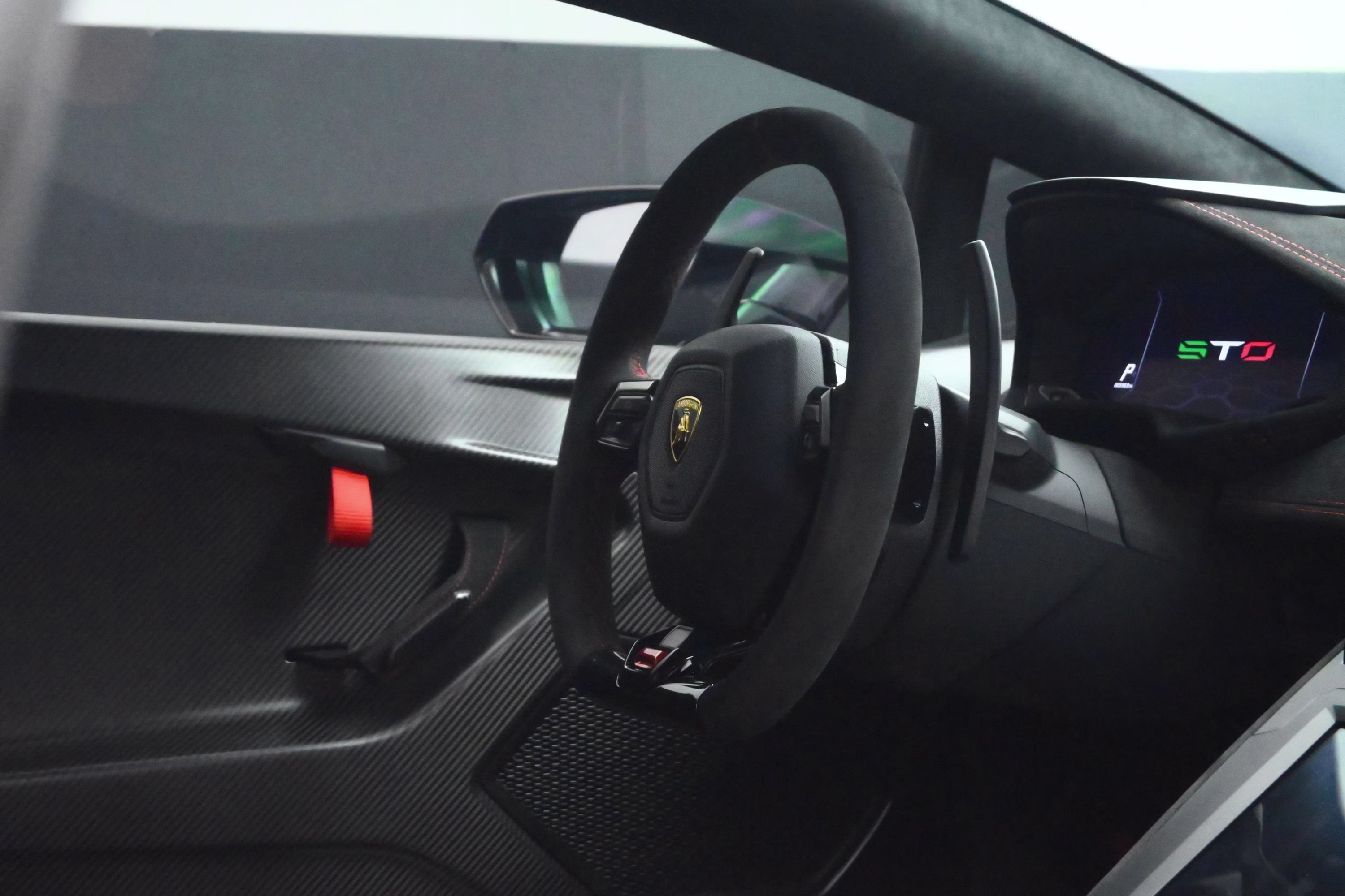 2022 Nero Noctis Metallic Lamborghini Huracan STO Base RWD Coupe