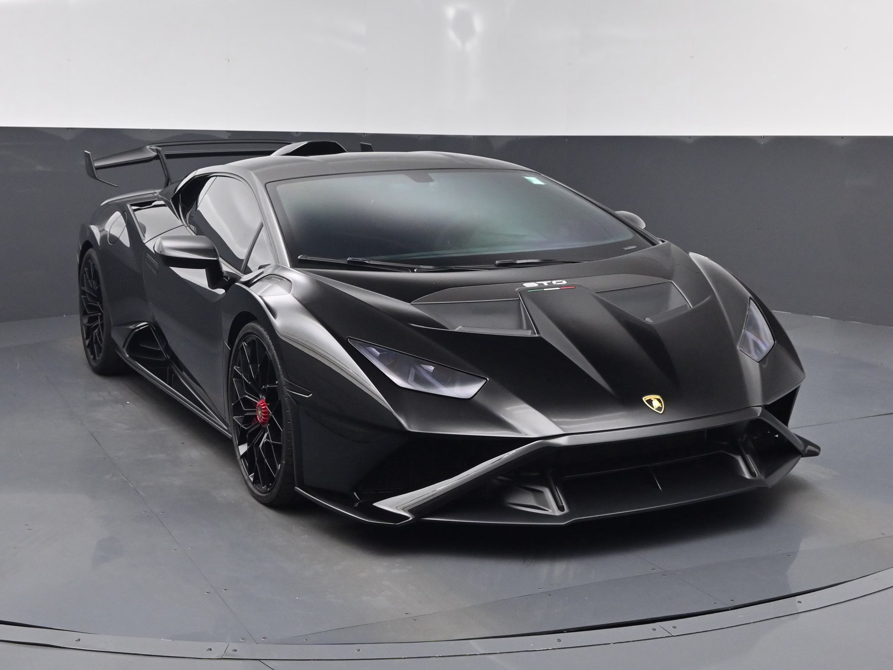 2022 Nero Noctis Metallic Lamborghini Huracan STO Base RWD Coupe