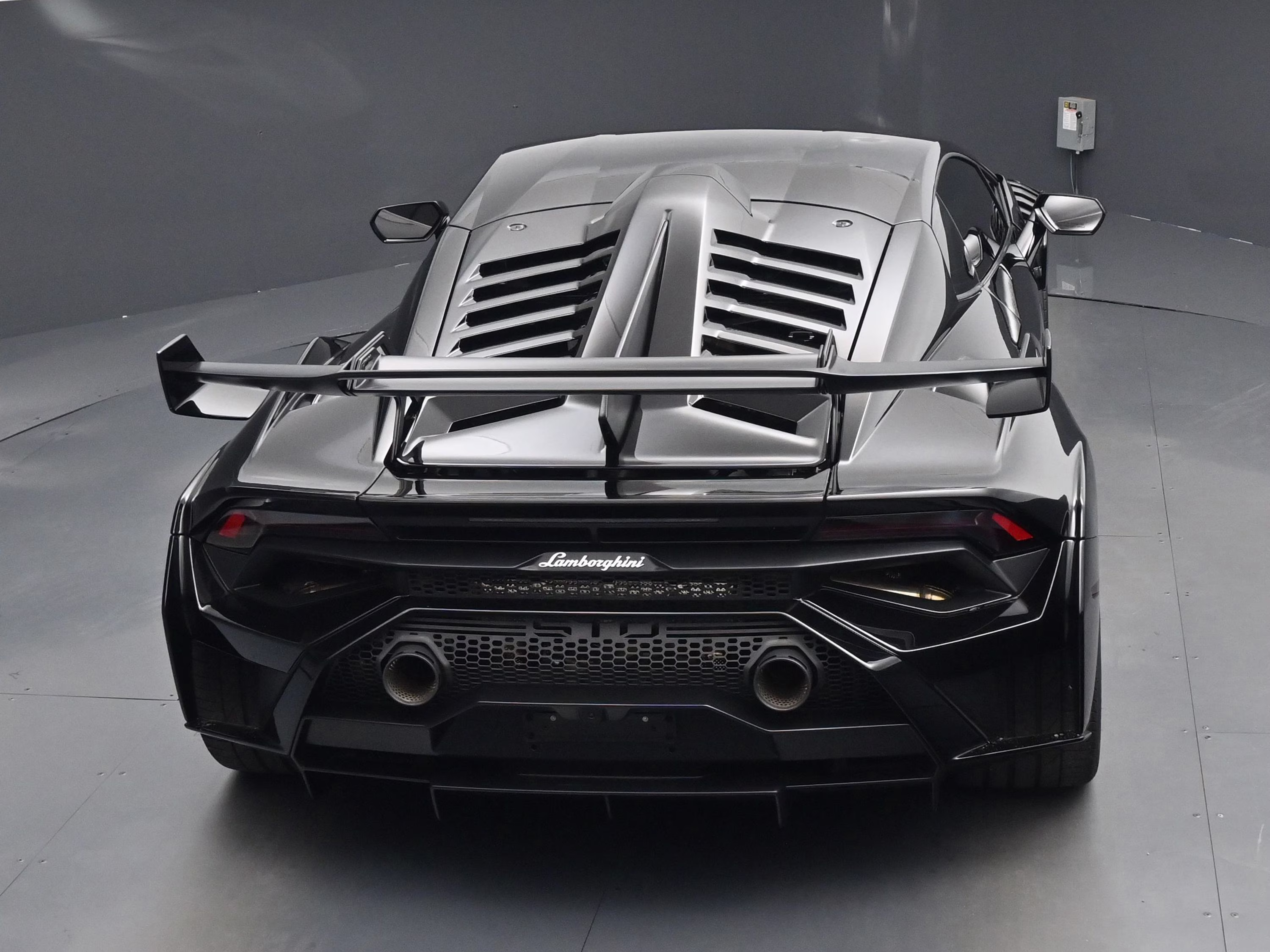 2022 Nero Noctis Metallic Lamborghini Huracan STO Base RWD Coupe