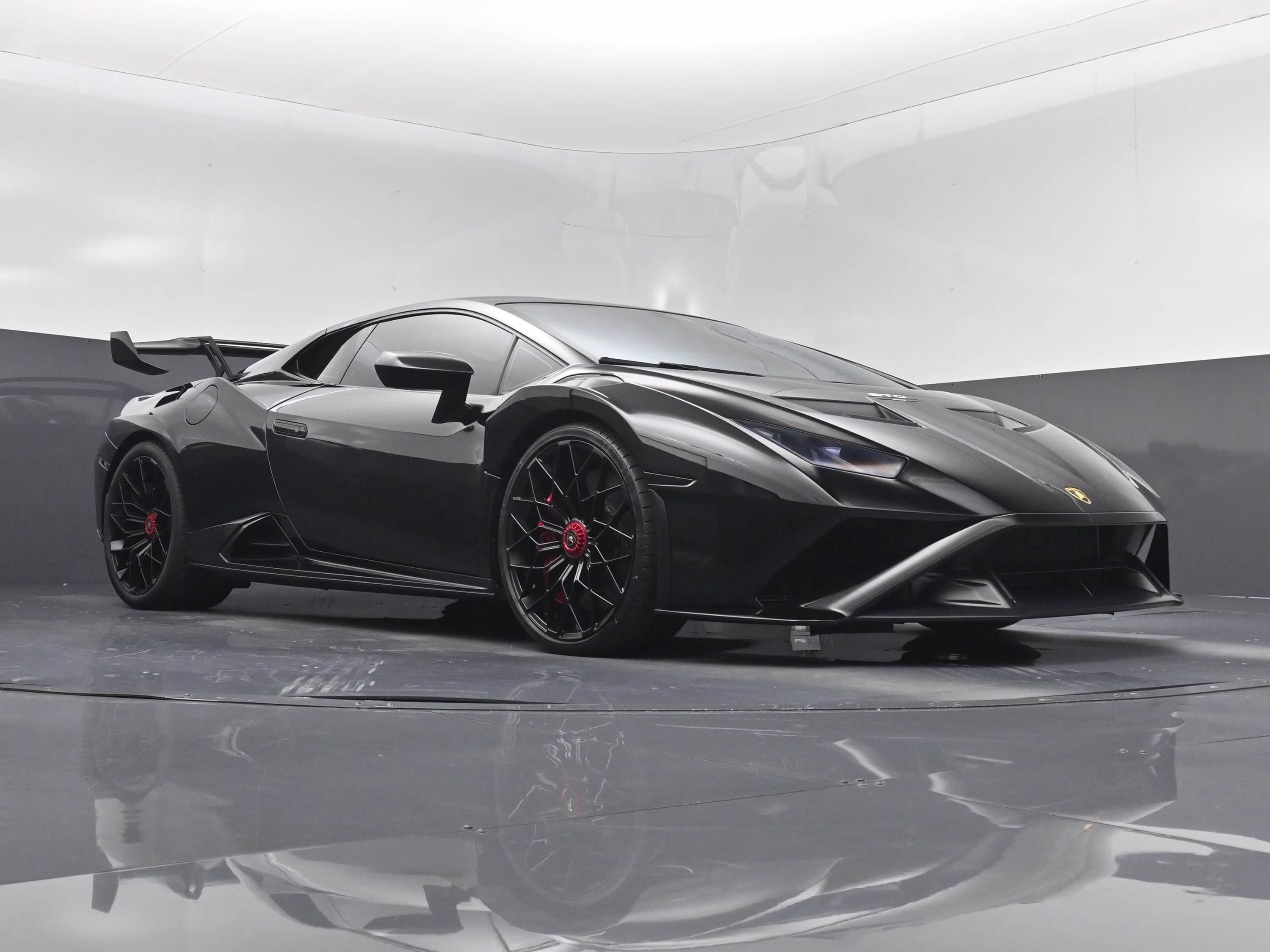 2022 Nero Noctis Metallic Lamborghini Huracan STO Base RWD Coupe