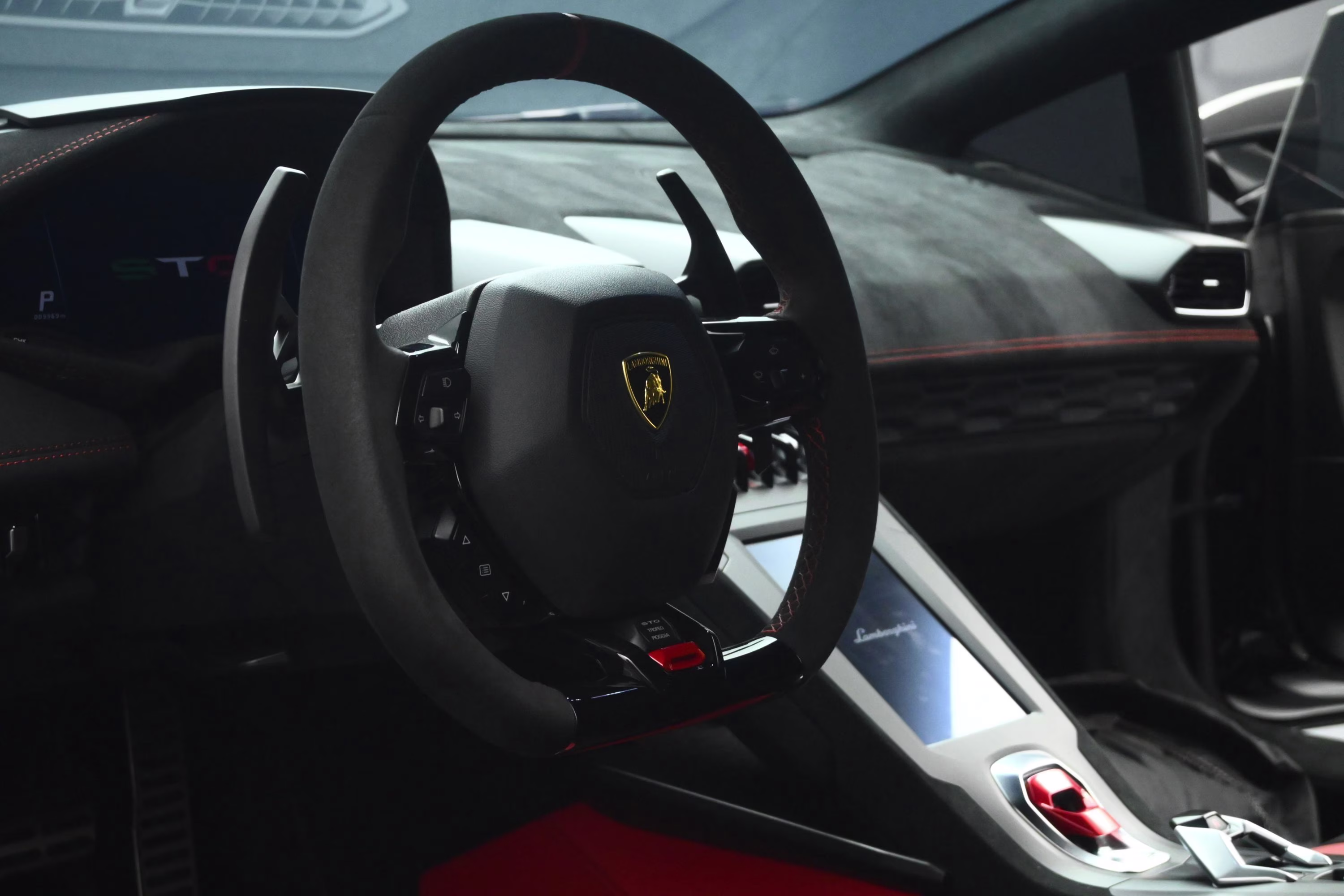 2022 Nero Noctis Metallic Lamborghini Huracan STO Base RWD Coupe
