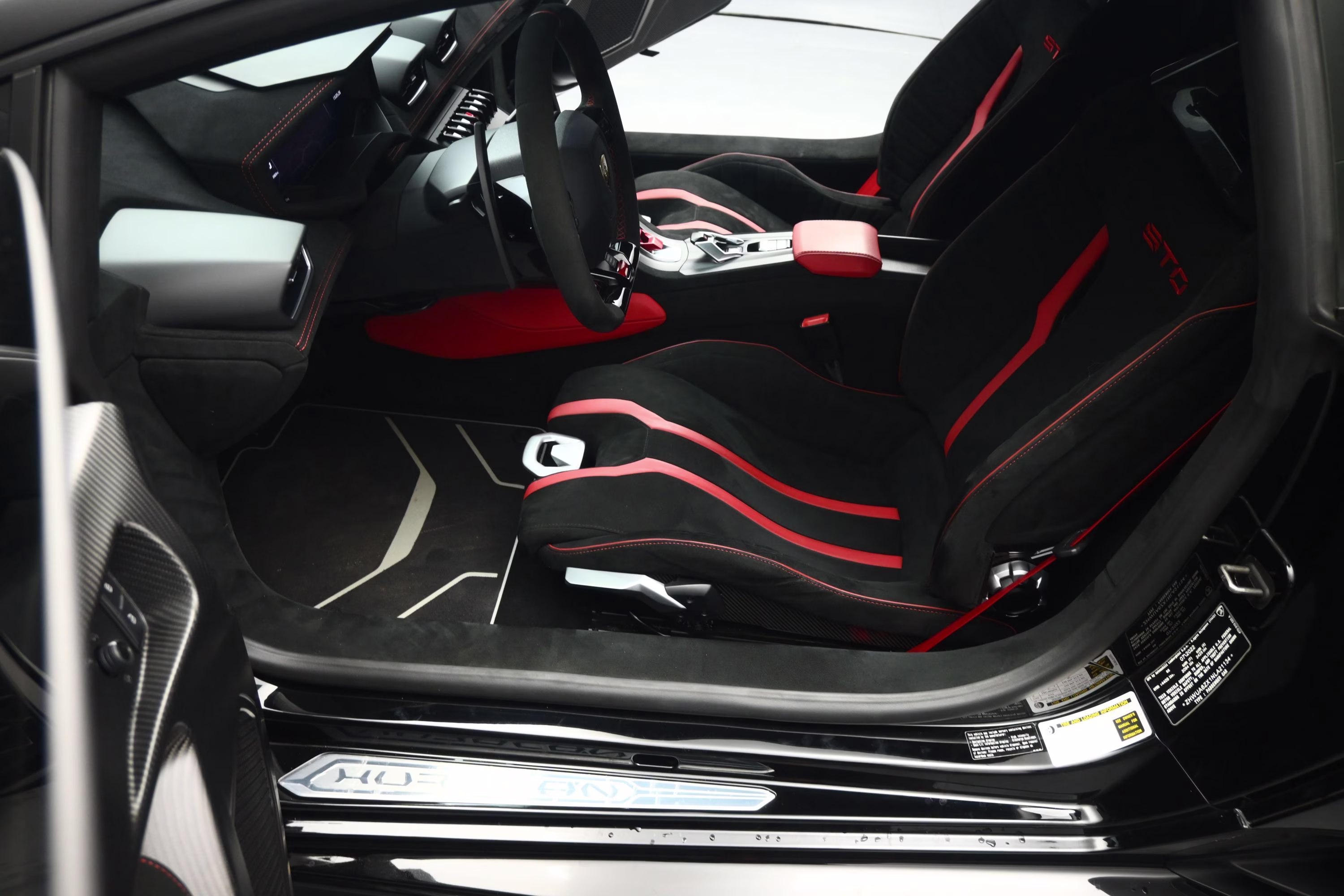 2022 Nero Noctis Metallic Lamborghini Huracan STO Base RWD Coupe