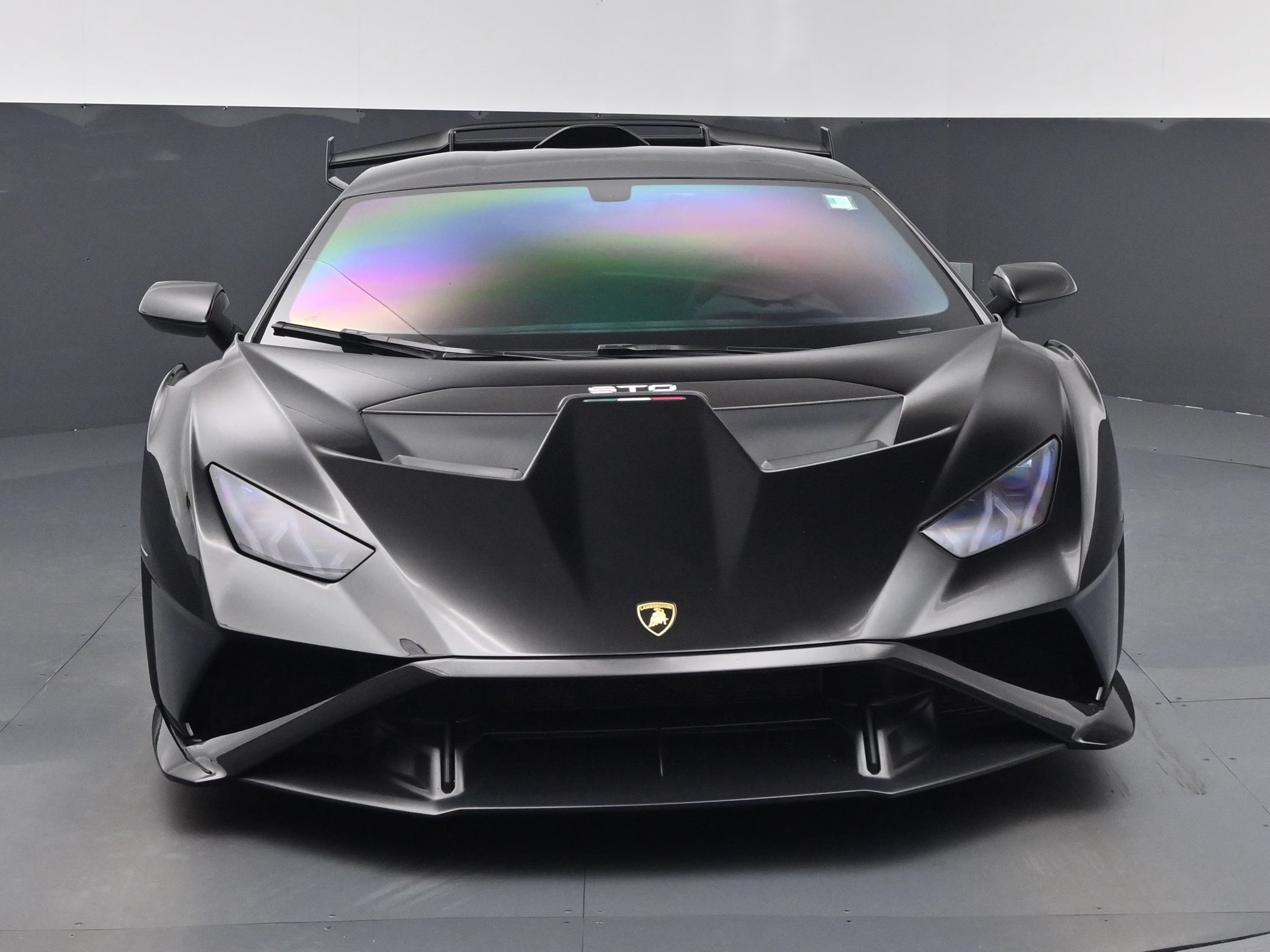 2022 Nero Noctis Metallic Lamborghini Huracan STO Base RWD Coupe