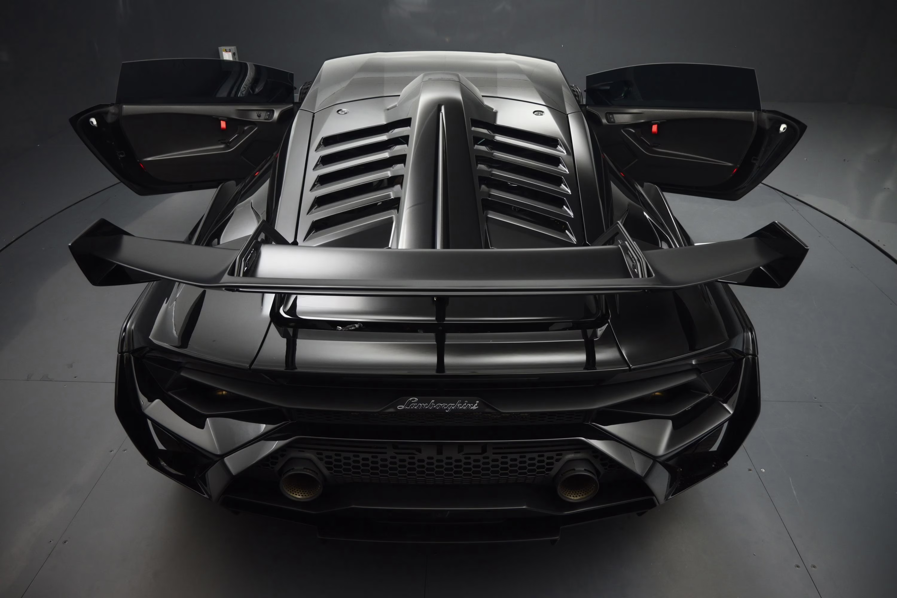 2022 Nero Noctis Metallic Lamborghini Huracan STO Base RWD Coupe