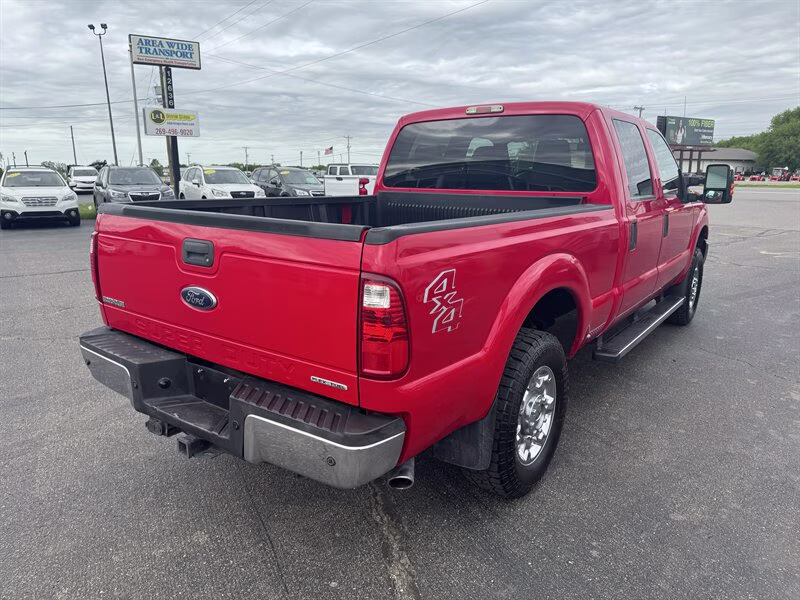 2015 Ruby Red Metallic Tinted Clear Coat Ford Super Duty F-250 SRW XLT 4X4 Truck