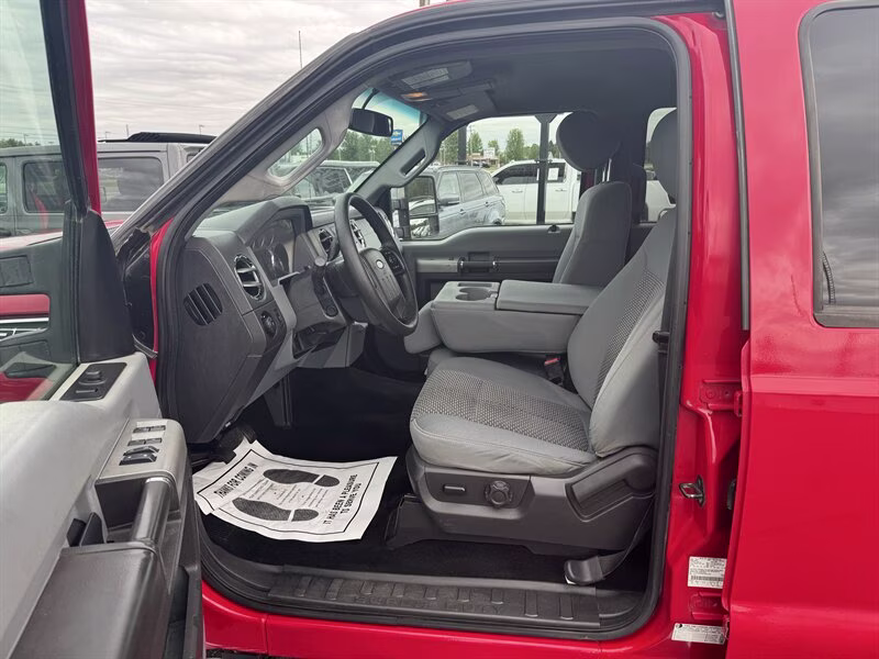 2015 Ruby Red Metallic Tinted Clear Coat Ford Super Duty F-250 SRW XLT 4X4 Truck