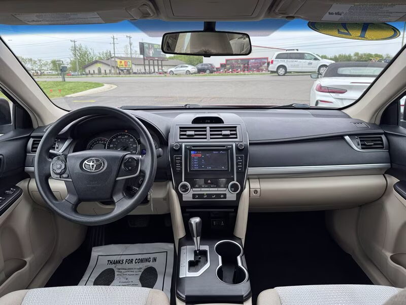 2012 Barcelona Red Metallic Toyota Camry LE FWD Sedan