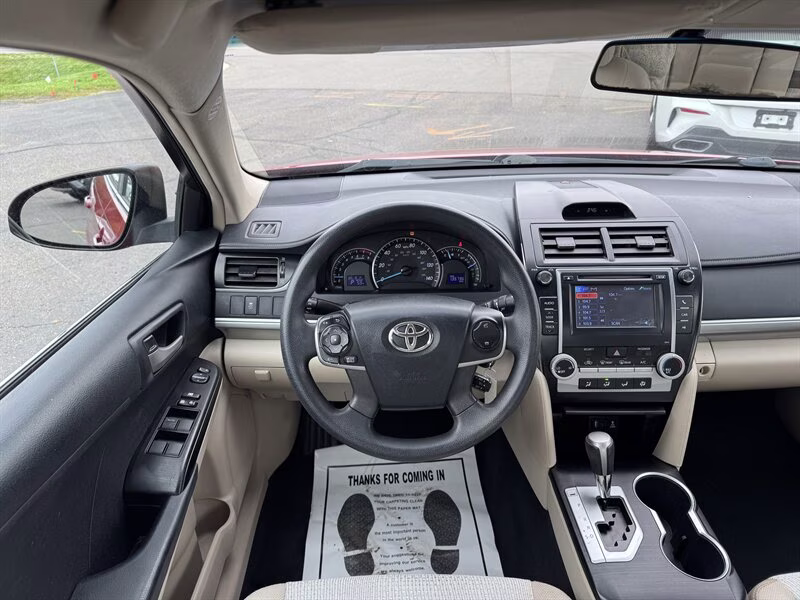 2012 Barcelona Red Metallic Toyota Camry LE FWD Sedan