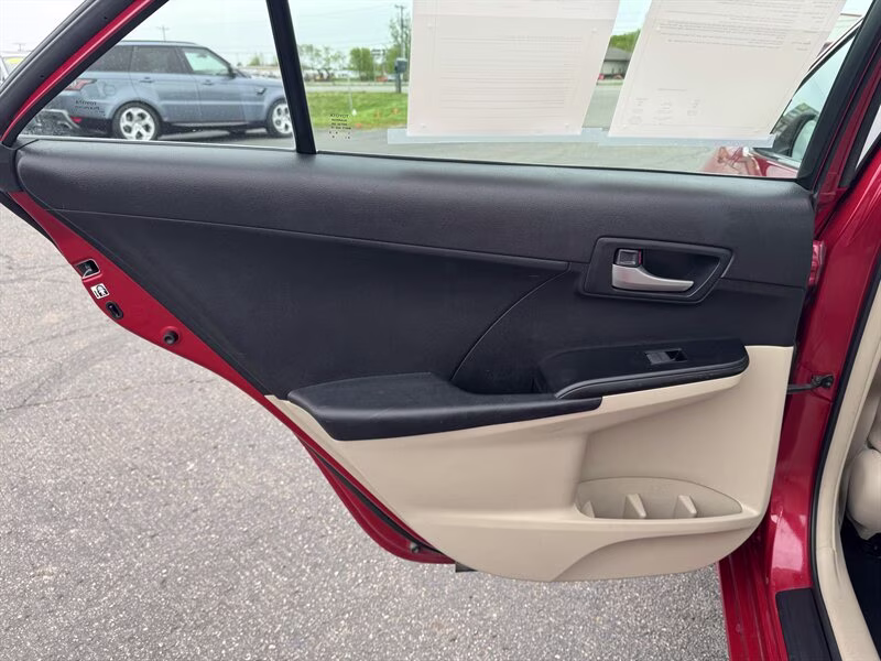 2012 Barcelona Red Metallic Toyota Camry LE FWD Sedan