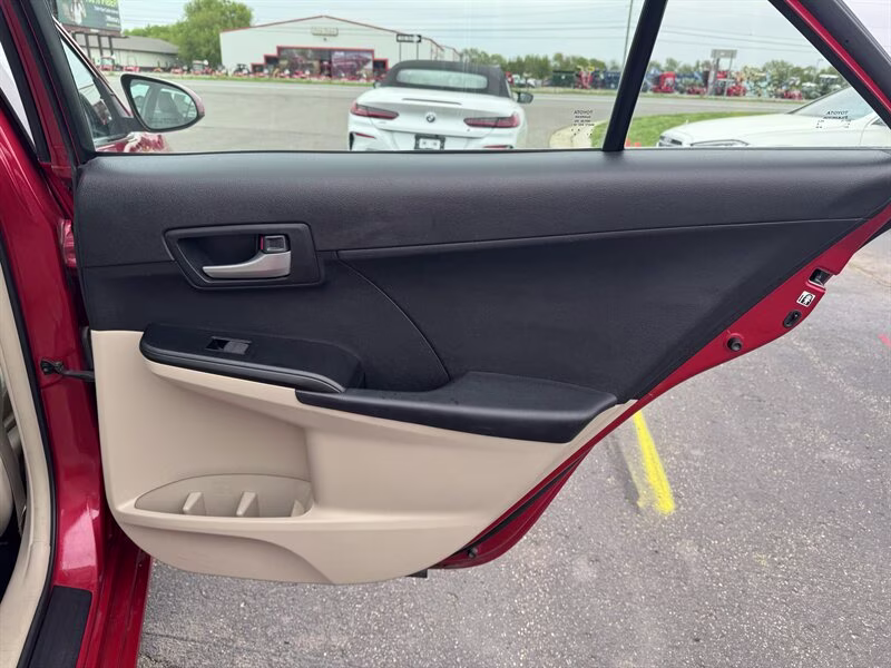 2012 Barcelona Red Metallic Toyota Camry LE FWD Sedan