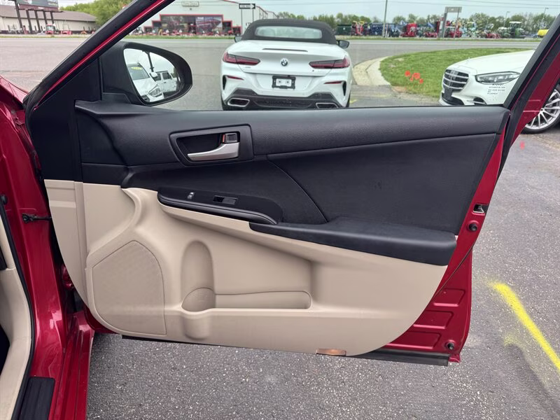 2012 Barcelona Red Metallic Toyota Camry LE FWD Sedan